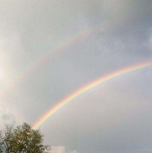 seeing auras double rainbow