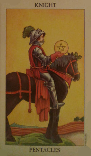 knight of pentacles spiritual guidance