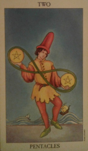 two of pentacles spiritual guidance
