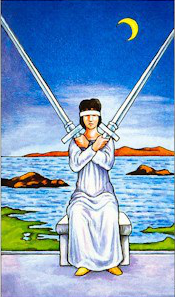 Two of Swords tarot image