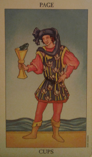 page of cups spiritual guidance